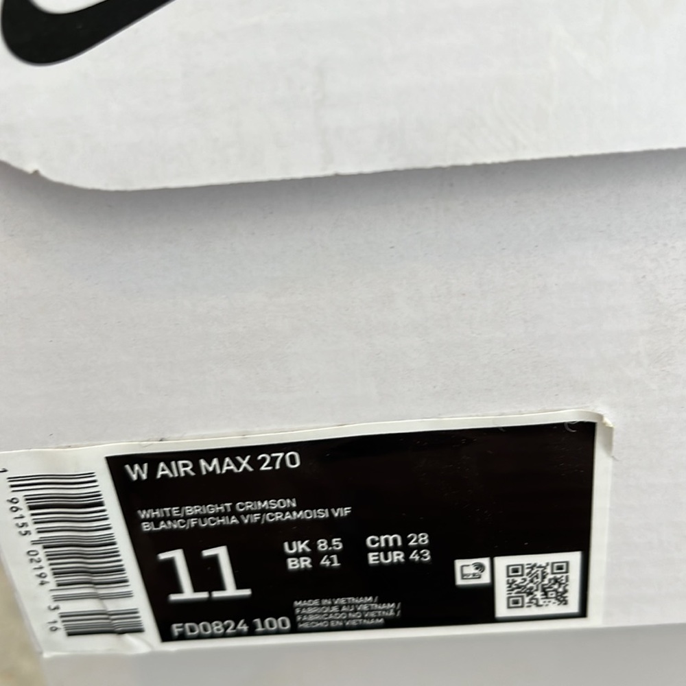 🌸New Arrival🌸Nike Air Max 270 women’s sneakers - Picture 6 of 6